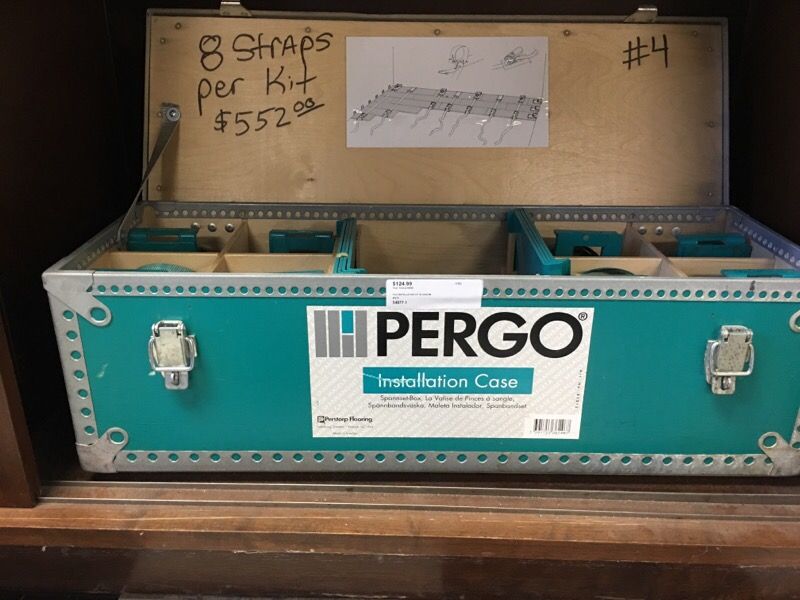 Pergo Installation Case Art. no. 45215 - for FLOORING