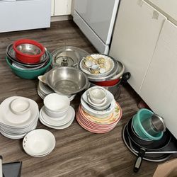 Free Pots And Plates