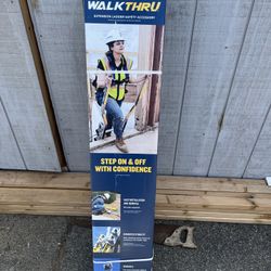 Werner Walk Thru Ladder Extension Safety Accessory for Type II, I, IA, IAA Ladders