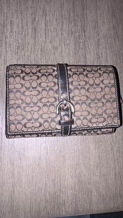 Coach Signature  Micro C SoHo wallet