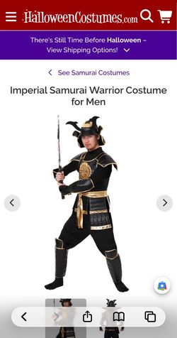 Men’s Samurai Costume