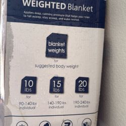 Weighted blanket