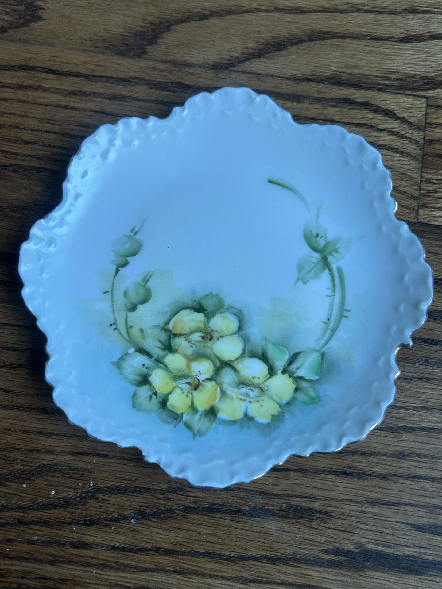 Antique Rosenthal RC Monbijou Bavaria Plate Scroll Rim