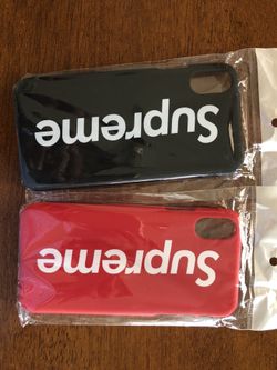 iPhone X Hard Supreme Cases