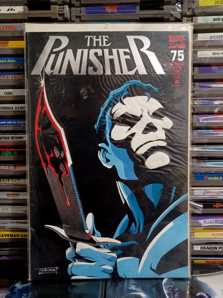 The Punisher Foil Embossed (Marvel Comics, Feb 1993)