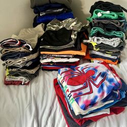 Boy Clothes Size 7-8//60 Iteams All For $30