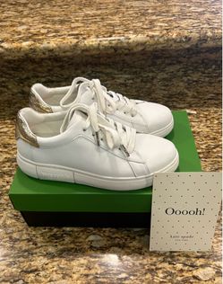 Kate spade white sneakers