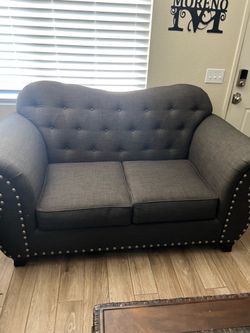 Living room set grey