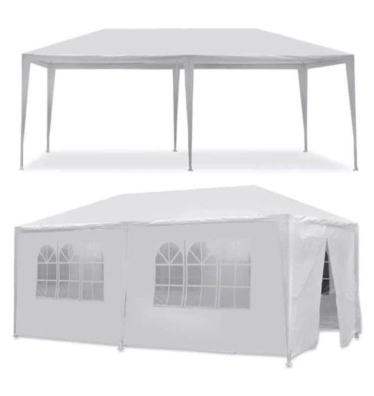 10x20 Canopy canopy tent w/6 walls Side.
New!!!
