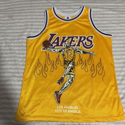 Warren Lotas LeBron Laker Jersey