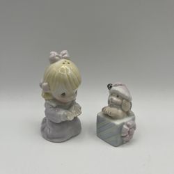 Precious Moments Salt & Pepper Shakers