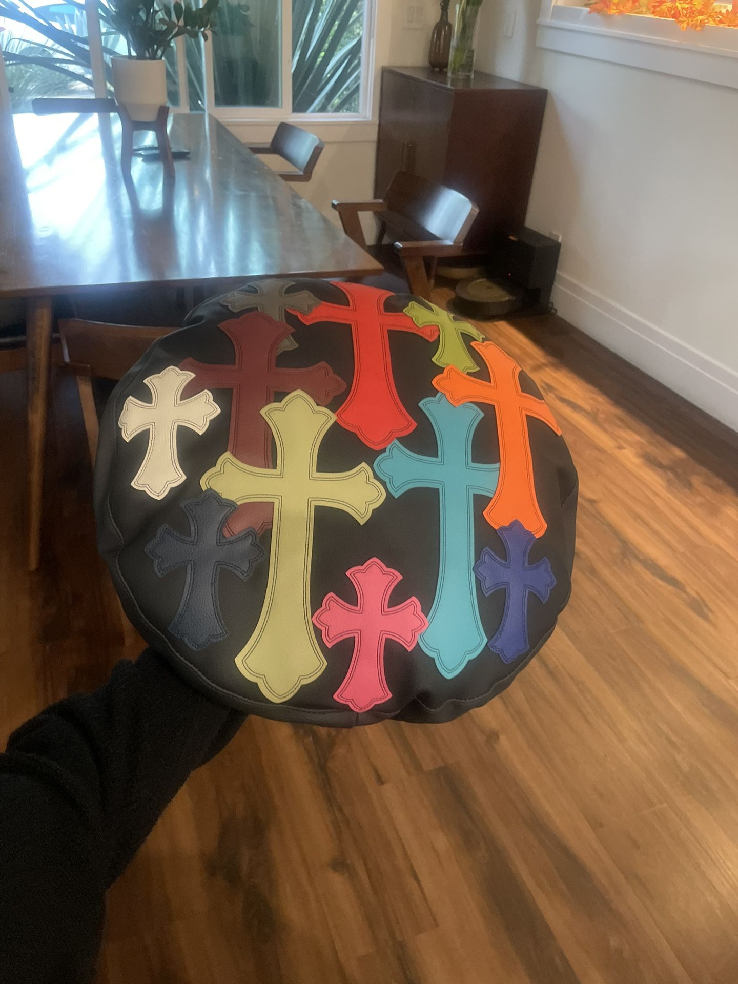 Chrome Hearts Cross Pillow
