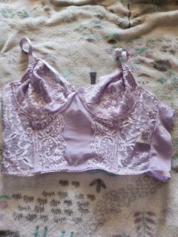 ROMWE LAVENDER TOP LARGE