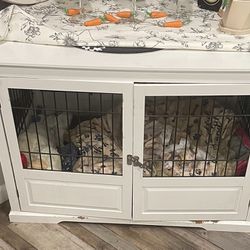 Wooden Dog Crate 