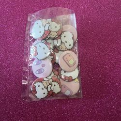 hello kitty and kirby Pins 