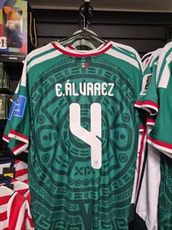 Mexico jersey 2x E. Alvarez