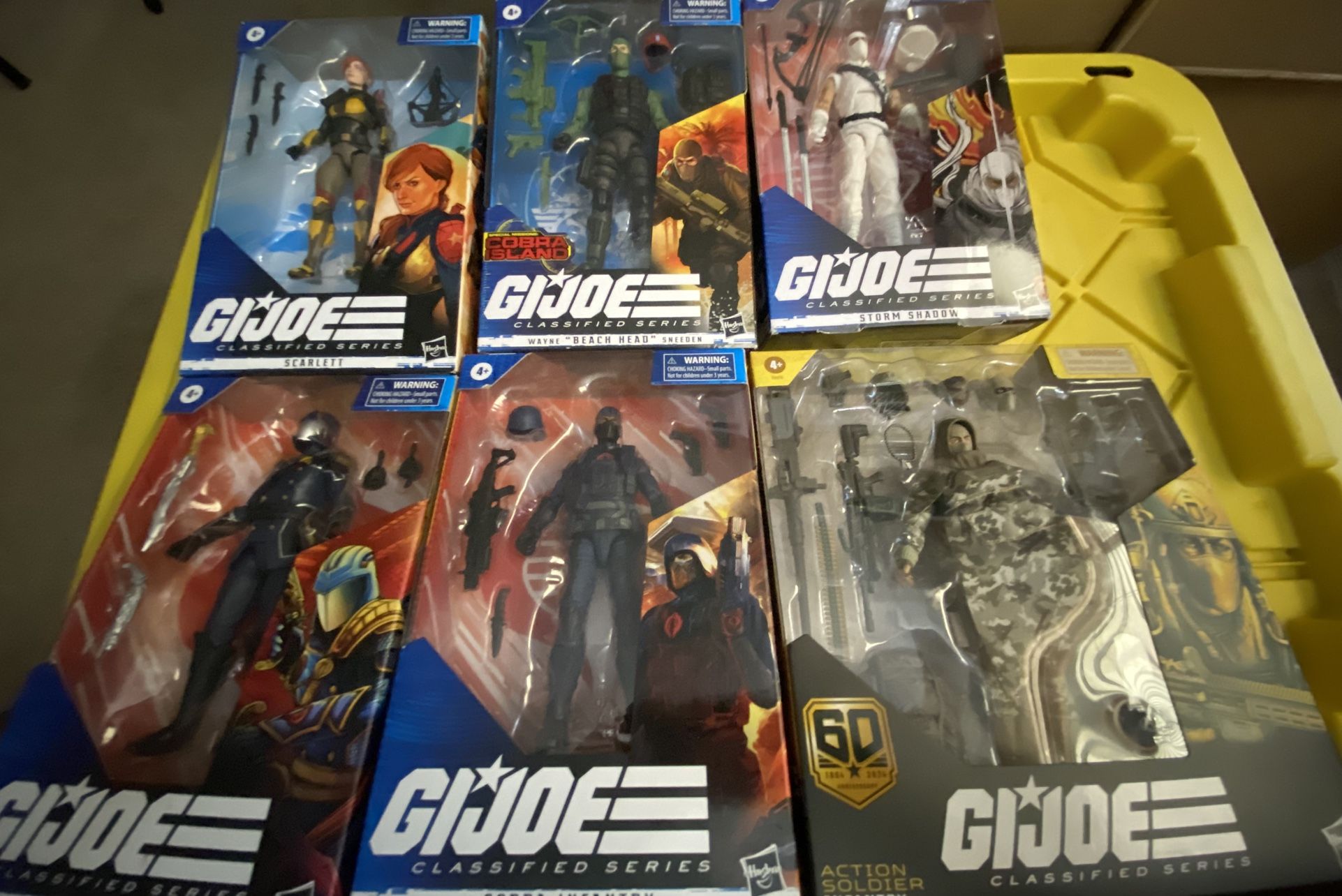 Gi Joe Classified Series lot