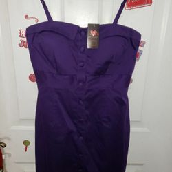 Dark Purple Dress
