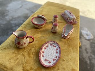 7 Piece Stoneware, China Set
