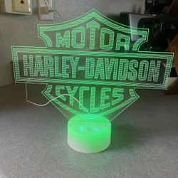 Harley Davidson Light Up Sign
