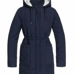 Roxy Slalom Chic Faux Shearling Trim Waterproof Parka NWT