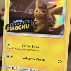 Detective Pikachu Stamp #SM190 Pokemon Promo