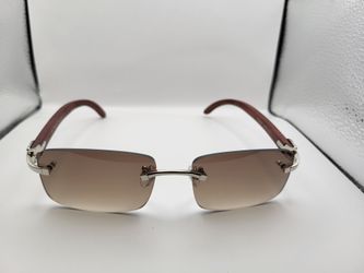 Cartier Glasses(Brown)Woods