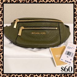 Michael Kors Olive Fanny Pack