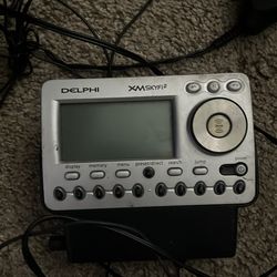 XM radio Delphi comes satellite radio