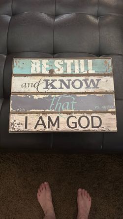 Wooden Sign
