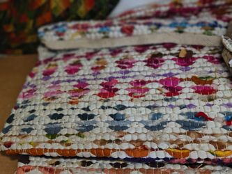 Large braided rug