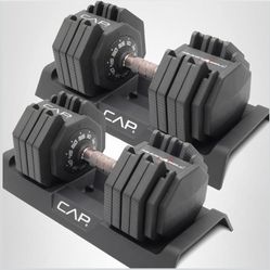55lbs Cap Adjustable Dumbbell 