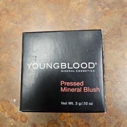 Youngblood Pressed Mineral Blush - Zin, .10 oz (NEW)