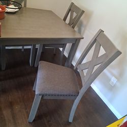 6 piece dining table new