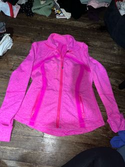 Lululemon Hot Pink Activewear Sweater