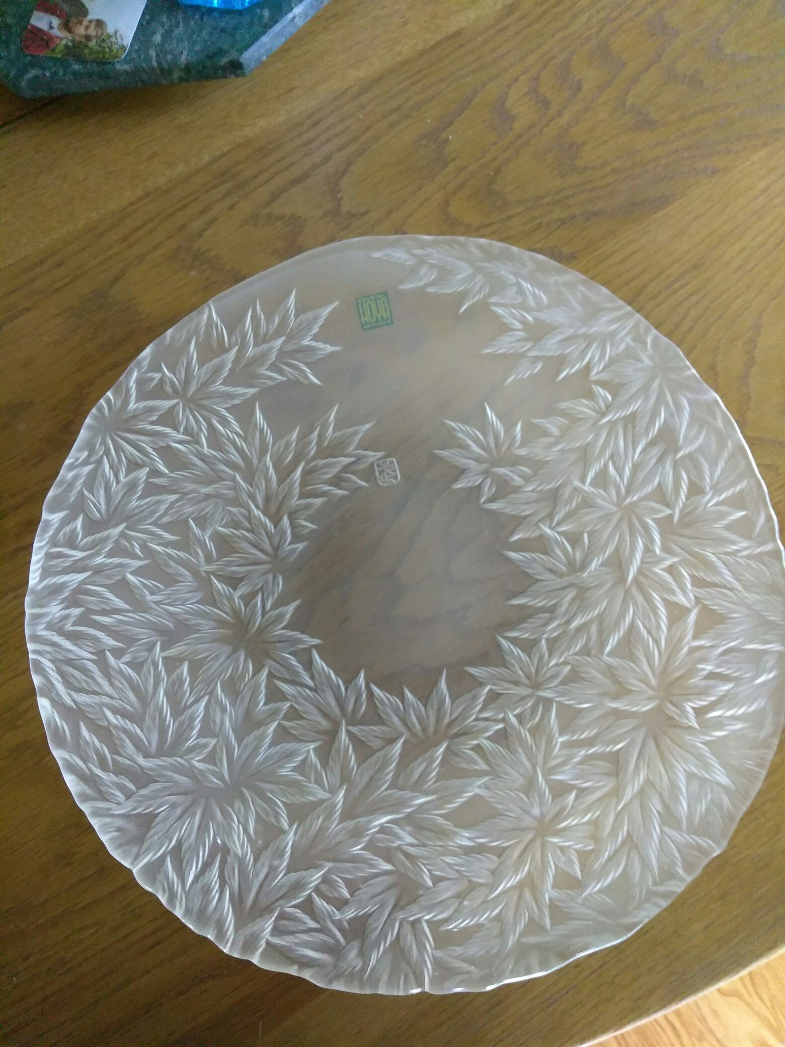 Hoya Crystal Platter