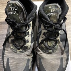 Nike Air Max 270 React Camo Size 11