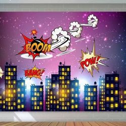 Superhero Backdrop