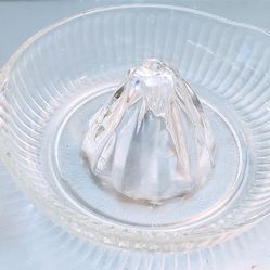Vintage Glass Citrus Juicer