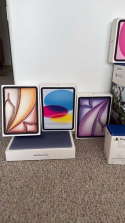 Gaming and Apple Empty Boxes
