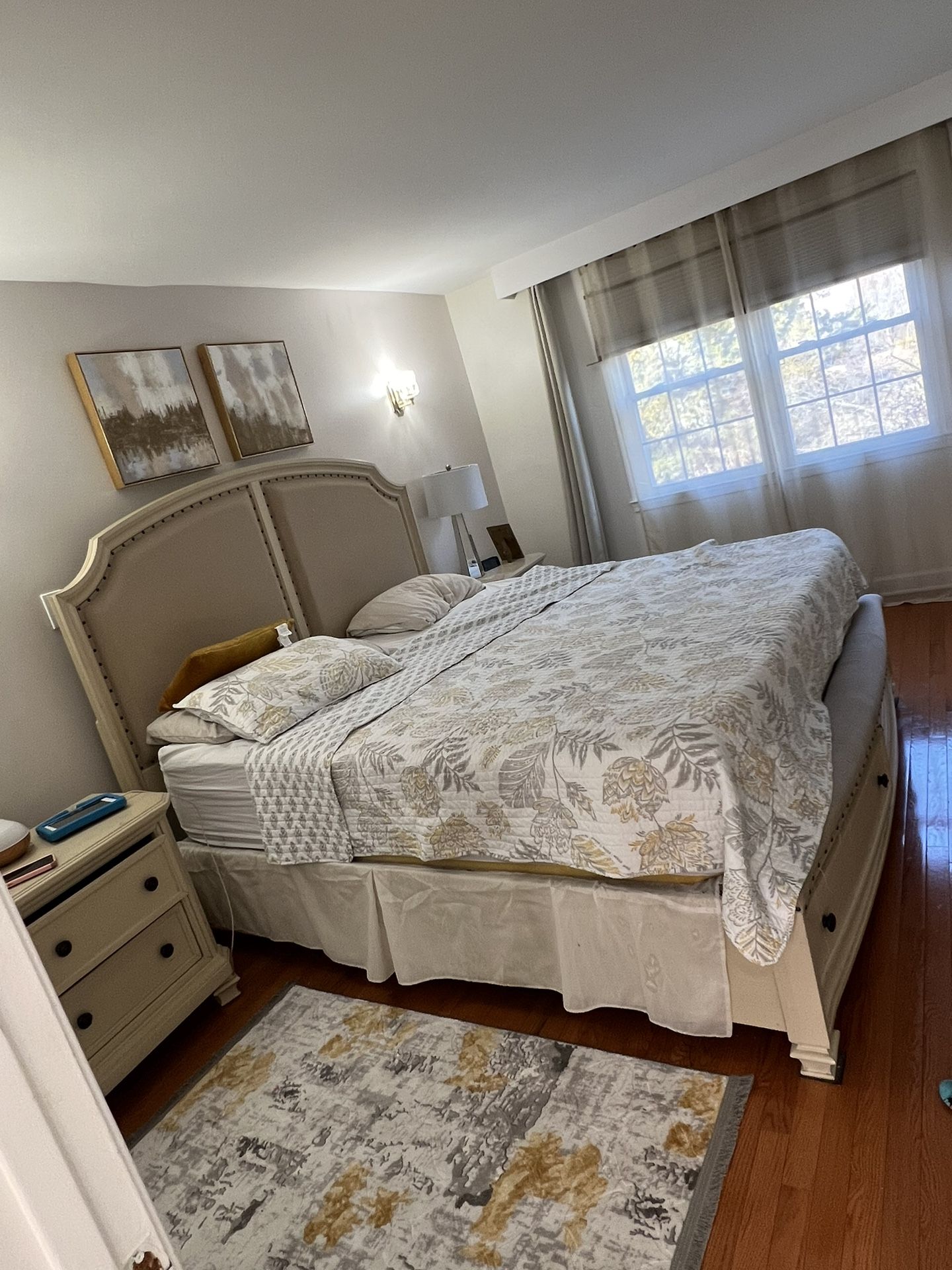 California King Bed With Mattress