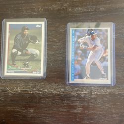 Baseball Cards- Winfield