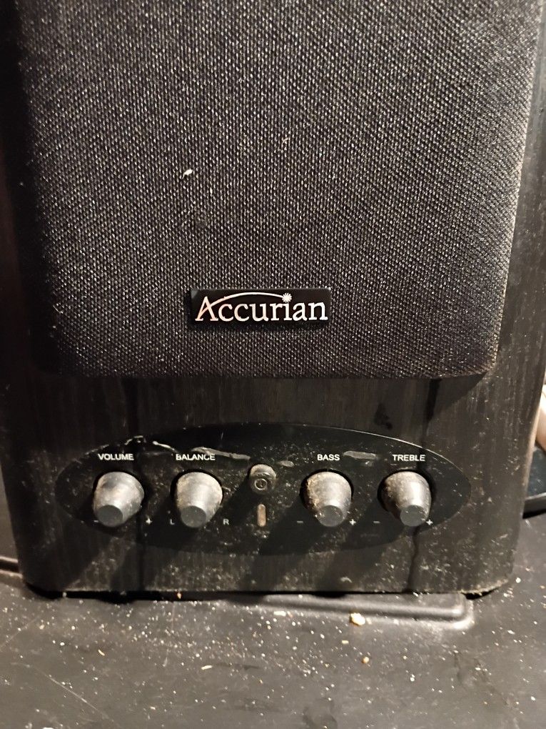ACCURIAN HPL AMPLIFIED SPEAKER SYSTEM
