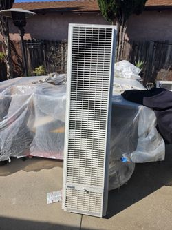 Wall gas heater