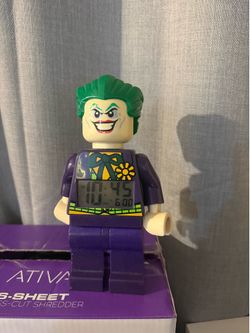 Joker , minifigure alarm clock