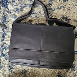 Kenneth Cole Reaction Genuine Leather Laptop Breifcase Bag