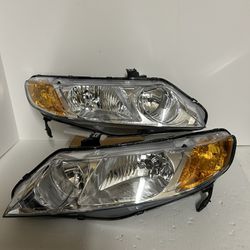 06  2011 Headlights For Honda Civic 4D