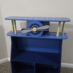 KidKraft Wooden Airplane Bookshelf