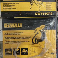 New Dewalt Table Saw And Stand