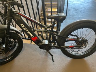Cleytro 26" Fat Tire Bike for Adults, 750W Motor, 32MPH 52V Electric Mountain Bike